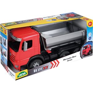 Amewi Mercedes-Benz Arocs dump truck 8x4/4 4WD 1:18 RTR red, RC remote controlled truck model Amewi Mercedes-Benz Arocs dump truck 8x4/4 4WD 1:18 RTR red, RC remote controlled truck model