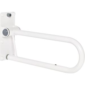 WC-Aufstehbügel Tim ca. 55,5 cm, weiß, klappbar, Stahl