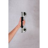 Handgreep Ken S, glanzend chroomkleurig, met antislipoppervlak,