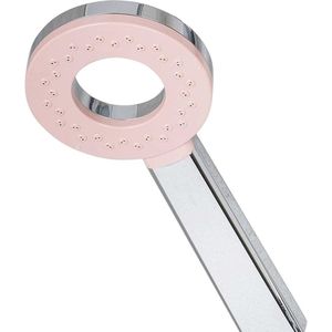 Douchekop, douchekop, handdouche Rimini, chroomkleurig roze, ABS | roestvrij |