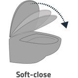 RIDDER Toiletbril Generation Soft-close Wit 2119101