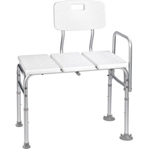 RIDDER Badkamer Transferbank Wit - Hoogte Verstelbaar - 150 kg