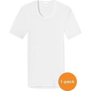 SCHIESSER Original Classics T-shirt (1-pack) - Doppelribb met O-hals - wit