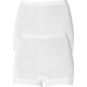 Fein - Original - 2-Pack Dames Panty Shorts - Wit - 100% Biologisch Katoen