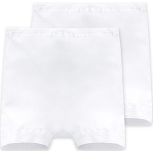 Fein - Rib Original - 2-Pack Dames Panty Shorts - Wit - 100% Biologisch Katoen