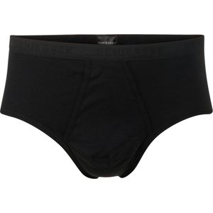 Schiesser heren sport slip, Kleur: zwart