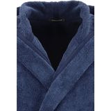 Schiesser - Essentials - Badjas - Navy - 100% Katoen