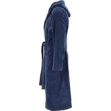 Schiesser - Essentials - Badjas - Navy - 100% Katoen