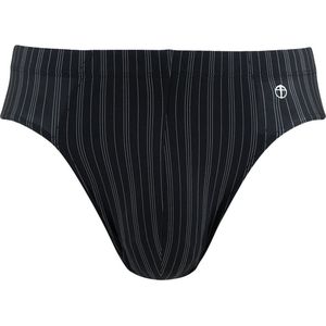 SCHIESSER Nachtschwarmer Slip - Heren - Supermini - Microvezelstof - Zwart Gestreept