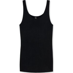 Schiesser - 200763 Luxury - Tanktop - Zwart - Regular Fit