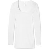 Schiesser - 200765 Luxury - Longsleeve - Wit - 100% Katoen