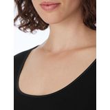 Schiesser T-Shirt »""Luxury""«, runder, dezent schimmernder Halsausschnitt