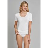 Schiesser - Luxury - Ondergoed - Wit - 97% Katoen, 3% Elastaan