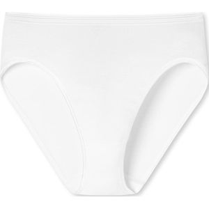 Schiesser Luxury Jazzpant Dames Slip - Wit