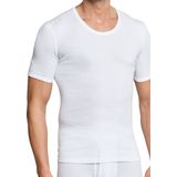 Schieser Cotton Essentials Heren Ondershirt - Wit