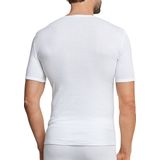 Schieser Cotton Essentials Heren Ondershirt - Wit