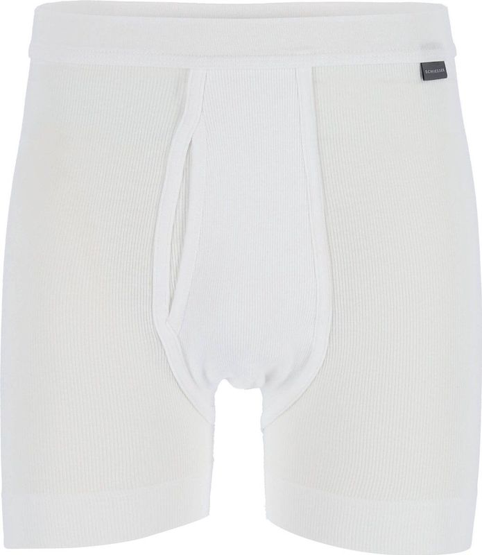 Schiesser - 205160 - Boxershort - Wit - 100% Katoen - Regular Fit