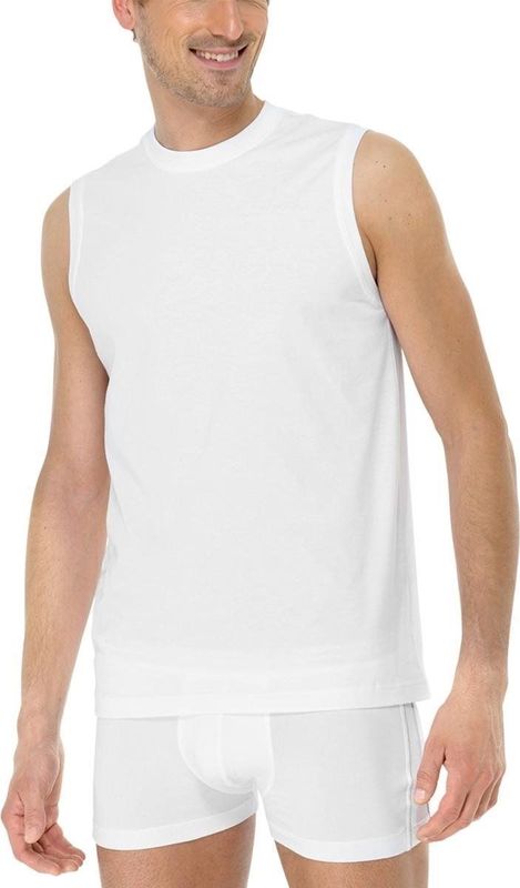 SCHIESSER - American T-shirt - Wit - Muscle Shirt - 2-pack