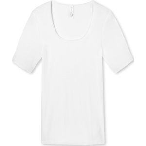 Schiesser Luxury Shortsleeve Dames Ondershirt - Wit