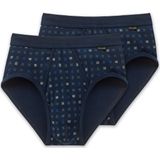 Schiesser - 225167 - Ondergoed - Navy - 100% Katoen - 2-Pack