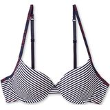 Schiesser - 804 - Meisjesbeha - Nachtblauw - Fijne, elastische single-jersey-kwaliteit