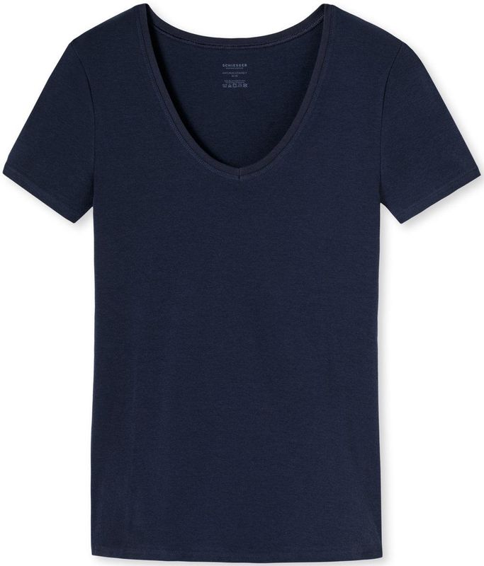 Schiesser - Naturschönheit 144097 - T-Shirt - Nachtblauw