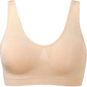 SCHIESSER Seamless Light dames bralette, met uitneembare cups, huidskleur
