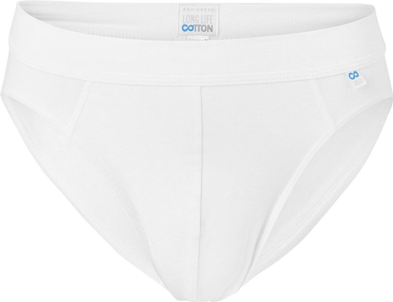 SCHIESSER - Long Life Cotton - Rio Slip - Zwart - Katoen