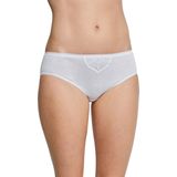 Schiesser - Cotton Essentials - Slip - Wit - Dubbelpak - Fijnribkwaliteit