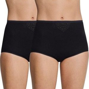 SCHIESSER - Cotton Essentials - Slip - Zwart - 2-Pack