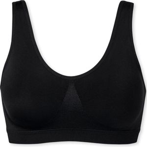 SCHIESSER - Seamless Light - Bralette - Zwart - Hoogwaardig Tricot