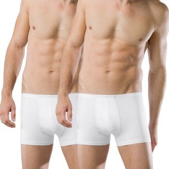 Schiesser herenshorts onderbroek met zachte manchetten (verpakking van 2)