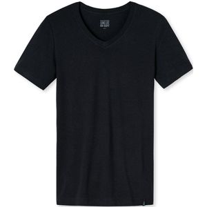 Schiesser - 149043 - T-Shirt - Blueblack - Katoen Mix