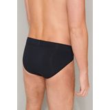 SCHIESSER - Long Life Soft - Heren Rio Slip - Zwart - 45% Katoen, 45% Micromodal, 10% Elastan