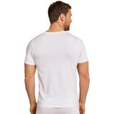 SCHIESSER Long Life Soft - T-shirt - Wit - Katoen - Korte Mouwen