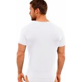 SCHIESSER Long Life Soft - T-shirt - Wit - Katoen - Korte Mouwen