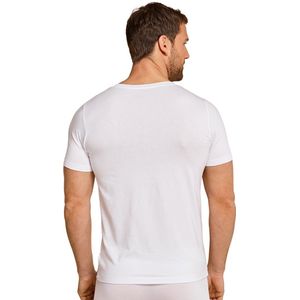 Schiesser - Long Life Soft - T-Shirt - Wit - Katoen Zijde Mix