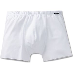 SCHIESSER Laser Cut boxer (1-pack) - heren short interlock naadloos wit
