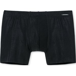 SCHIESSER - Laser Cut - Boxershort - Zwart - Aansluitende Pasvorm, Stretch Katoen
