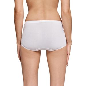 Schiesser - 155417 Luxury - Ondergoed - Wit - Dames Midislip
