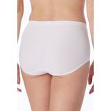 Schiesser - 155417 Luxury - Ondergoed - Wit - Dames Midislip