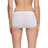 Schiesser - 155417 Luxury - Ondergoed - Wit - Dames Midislip