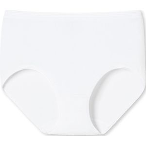 Schiesser - 155417 Luxury - Ondergoed - White - Dames Midislip