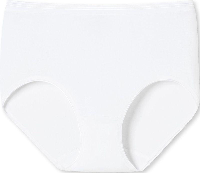 Schiesser - 155417 Luxury - Ondergoed - Wit - Dames Midislip