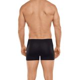 Schiesser - 155632 - Boxershort - Blauw/Zwart - Modal/Katoen