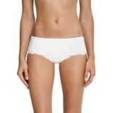 SCHIESSER Pure Cotton slip (1-pack), dames bikinihipster wit - Maat: 34