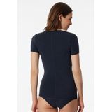 SCHIESSER Personal Fit T-shirt (1-pack) - dames shirt korte mouwen nachtblauw