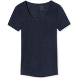SCHIESSER Personal Fit T-shirt (1-pack) - dames shirt korte mouwen nachtblauw