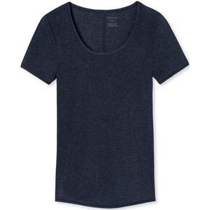 SCHIESSER Personal Fit T-shirt (1-pack) - dames shirt korte mouwen nachtblauw