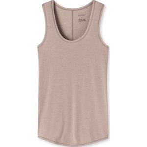 Schiesser - Personal Fit - Tanktop - Bruin - Viscose/Polyester/Elastaan
